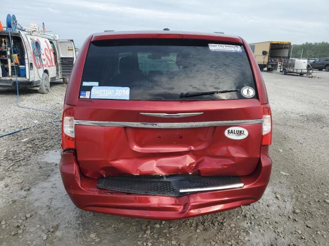 2C4RC1CG5DR565045 - 2013 CHRYSLER TOWN & COU TOURING L MAROON photo 6