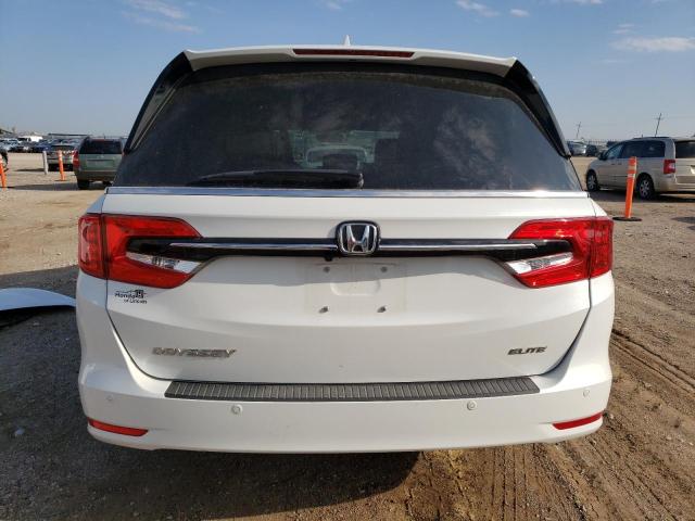 5FNRL6H94MB000322 - 2021 HONDA ODYSSEY ELITE Biały zdjęcie 6