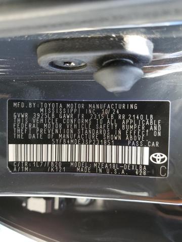 5YFB4MDE3SP231851 - 2025 TOYOTA COROLLA LE 灰色 照片 12