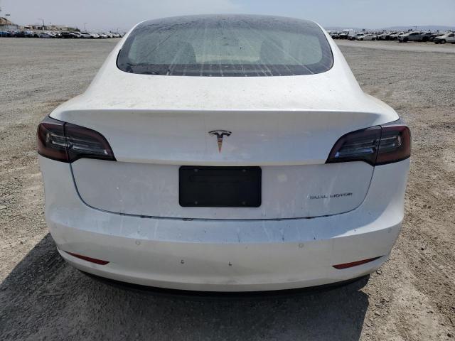 5YJ3E1EB2MF975489 - 2021 TESLA MODEL 3 თეთრი ფოტო 6