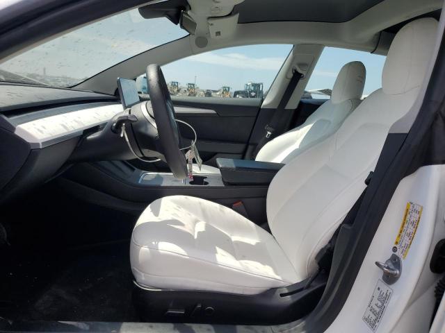5YJ3E1EB2MF975489 - 2021 TESLA MODEL 3 თეთრი ფოტო 7