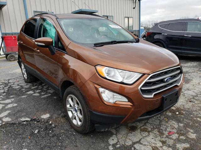 MAJ6S3GL3KC294734 - 2019 FORD ECOSPORT SE Marrón foto 1