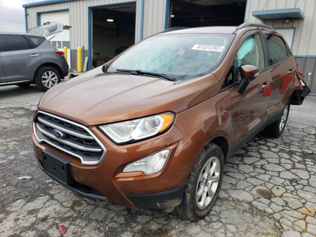 MAJ6S3GL3KC294734 - 2019 FORD ECOSPORT SE Marrón foto 2