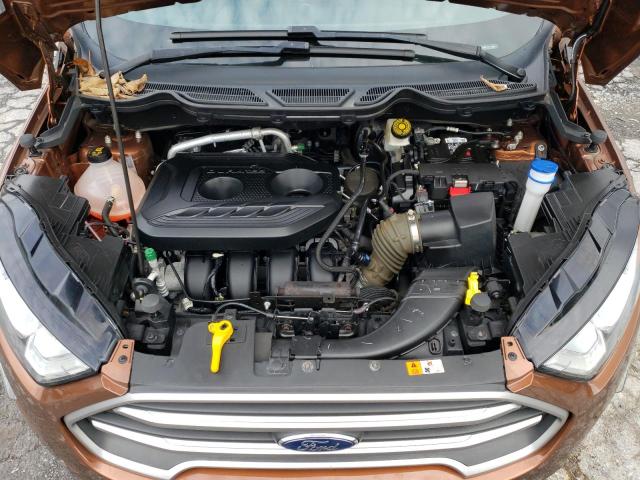 MAJ6S3GL3KC294734 - 2019 FORD ECOSPORT SE Marrón foto 7