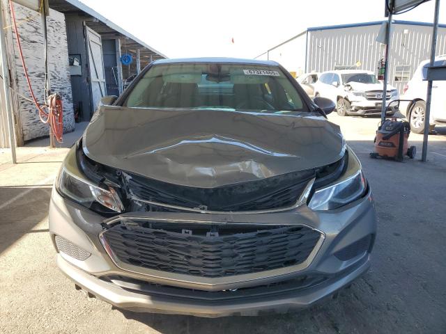 1G1BE5SM1H7157250 - 2017 CHEVROLET CRUZE LT GRAY photo 5