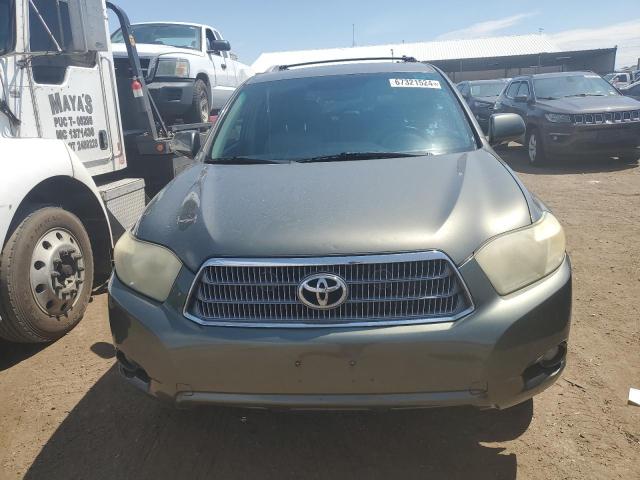 JTEEW44A592028968 - 2009 TOYOTA HIGHLANDER HYBRID LIMITED GREEN photo 5