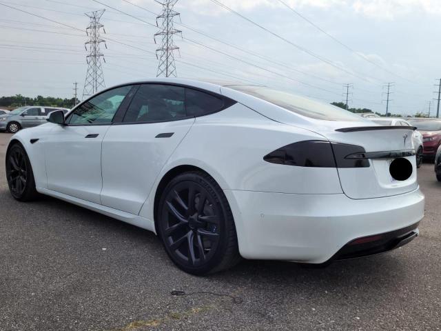 5YJSA1E56NF472017 - 2022 TESLA MODEL S 白色 照片 3