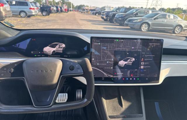 5YJSA1E56NF472017 - 2022 TESLA MODEL S 白色 照片 9