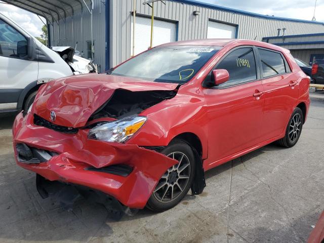 2T1LE40E69C009516 - 2009 TOYOTA COROLLA MA S RED photo 1