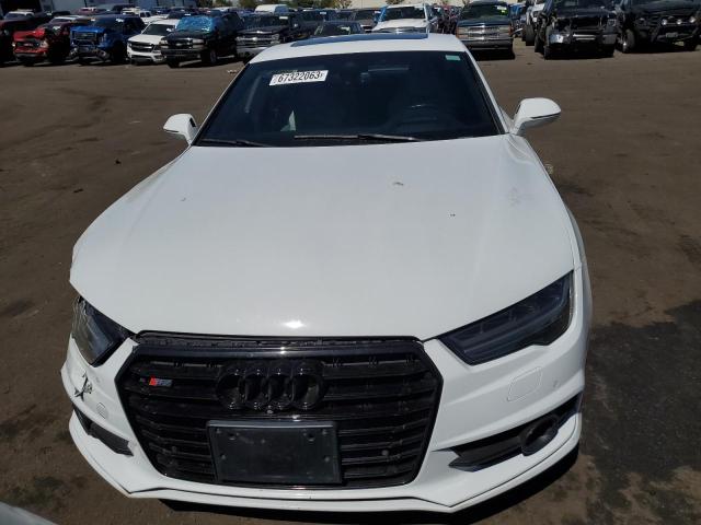 WAUW2AFC1GN192146 - 2016 AUDI S7 PRESTIGE WHITE photo 5