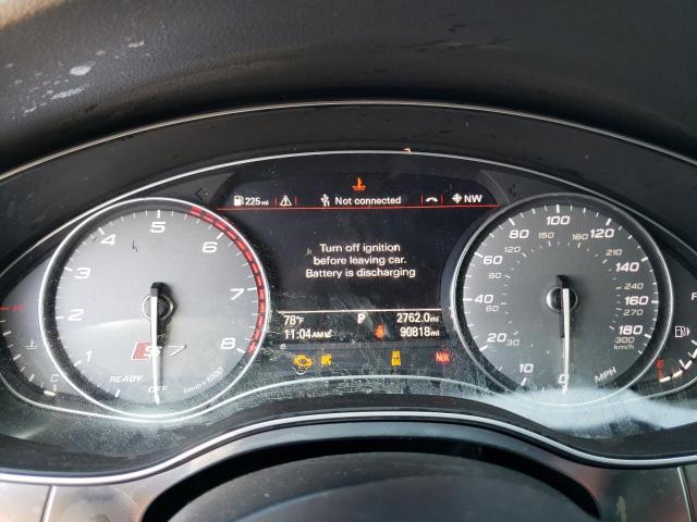 WAUW2AFC1GN192146 - 2016 AUDI S7 PRESTIGE WHITE photo 9