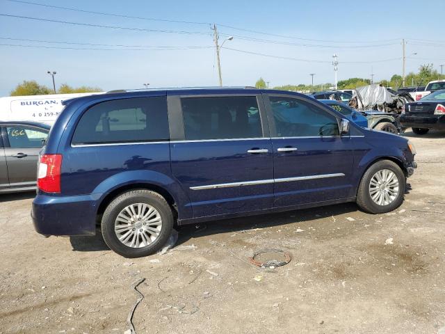 2C4RC1GGXCR221851 - 2012 CHRYSLER TOWN & COU LIMITED BLUE photo 3
