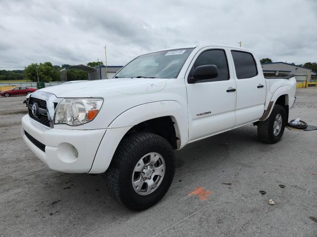 5TFJU4GN3BX007424 - 2011 TOYOTA TACOMA DOUBLE CAB PRERUNNER WHITE photo 1