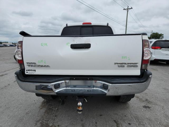5TFJU4GN3BX007424 - 2011 TOYOTA TACOMA DOUBLE CAB PRERUNNER WHITE photo 6