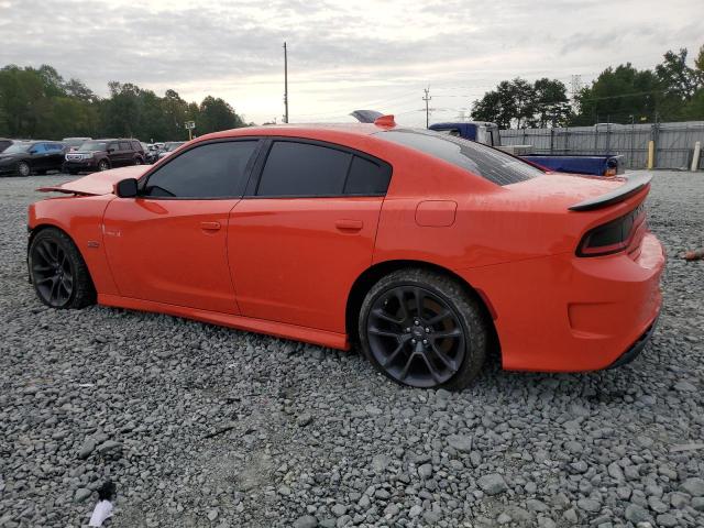 2C3CDXGJ6MH588095 - 2021 DODGE CHARGER SCAT PACK ORANGE photo 2