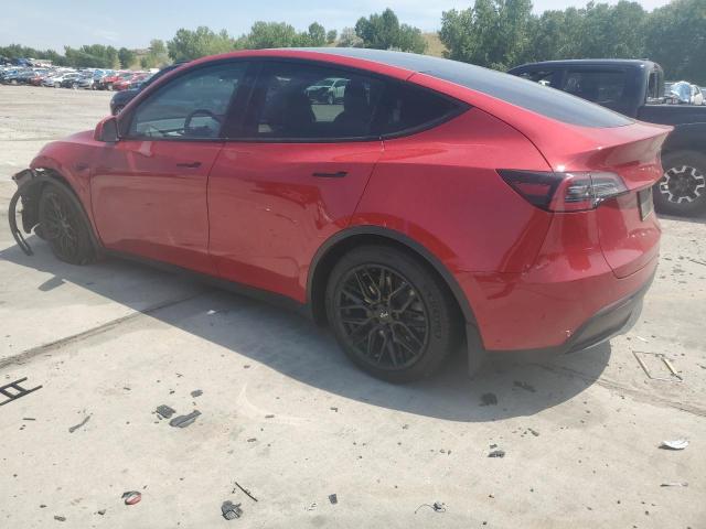 5YJYGAEE3MF146313 - 2021 TESLA MODEL Y RED photo 2