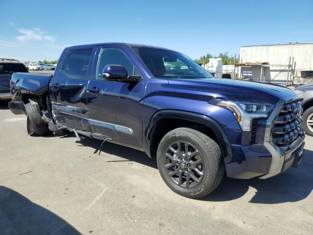 5TFNA5DB5SX245916 - 2025 TOYOTA TUNDRA CREWMAX PLATINUM ლურჯი ფოტო 4