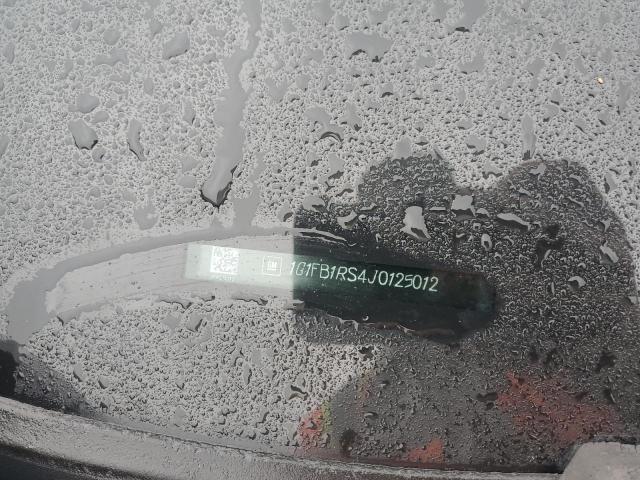 1G1FB1RS4J0125012 - 2018 CHEVROLET CAMARO LT BLACK photo 12