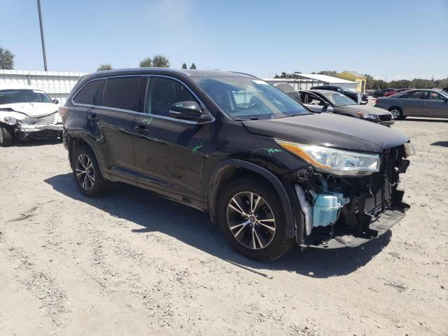 5TDJKRFH7GS262783 - 2016 TOYOTA HIGHLANDER XLE BLACK photo 4