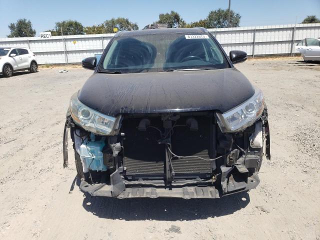 5TDJKRFH7GS262783 - 2016 TOYOTA HIGHLANDER XLE BLACK photo 5