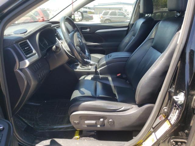 5TDJKRFH7GS262783 - 2016 TOYOTA HIGHLANDER XLE BLACK photo 7