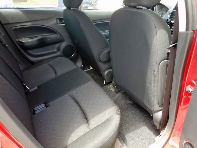 ML32AUHJ2RH037417 - 2024 MITSUBISHI MIRAGE ES RED photo 10