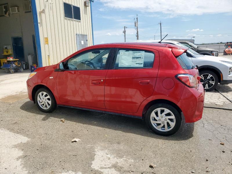 ML32AUHJ2RH037417 - 2024 MITSUBISHI MIRAGE ES RED photo 2