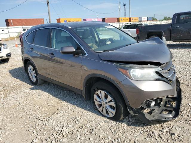 5J6RM4H78DL000007 - 2013 HONDA CR-V EXL BROWN photo 4