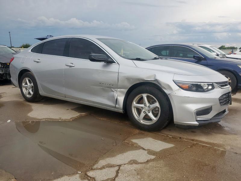 1G1ZB5ST2HF159321 - 2017 CHEVROLET MALIBU LS 银色 照片 4