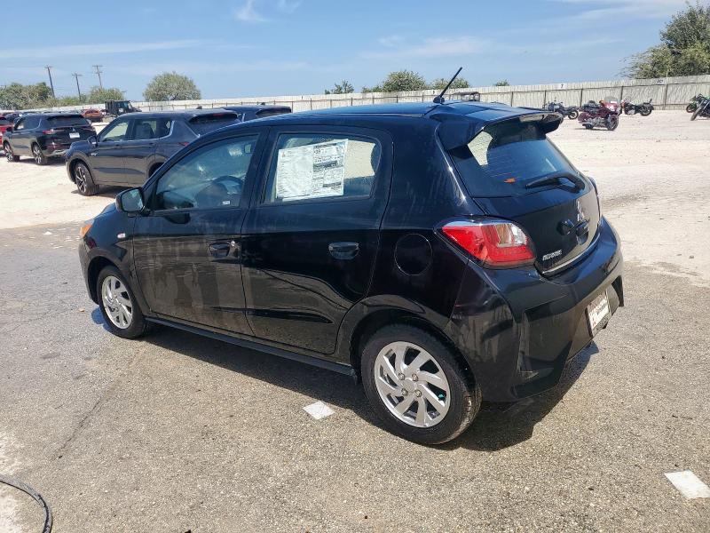 ML32AUHJ3RH024157 - 2024 MITSUBISHI MIRAGE ES BLACK photo 2