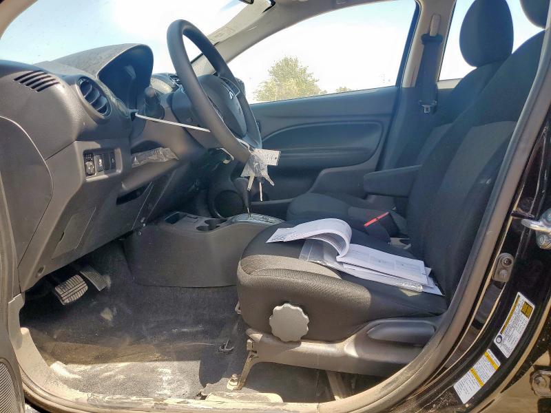 ML32AUHJ3RH024157 - 2024 MITSUBISHI MIRAGE ES BLACK photo 7