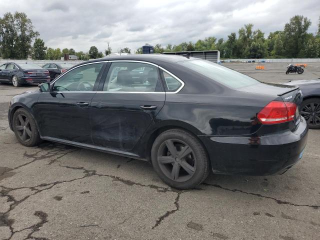 1VWBP7A33DC125341 - 2013 VOLKSWAGEN PASSAT SE BLACK photo 2