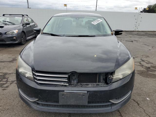 1VWBP7A33DC125341 - 2013 VOLKSWAGEN PASSAT SE BLACK photo 5
