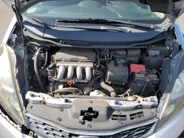 JHMGE8H53DC058914 - 2013 HONDA FIT SPORT SILVER photo 11