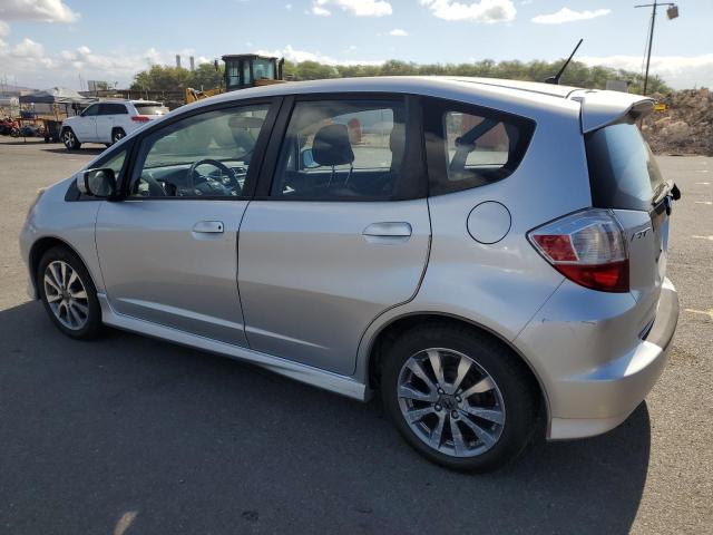 JHMGE8H53DC058914 - 2013 HONDA FIT SPORT SILVER photo 2