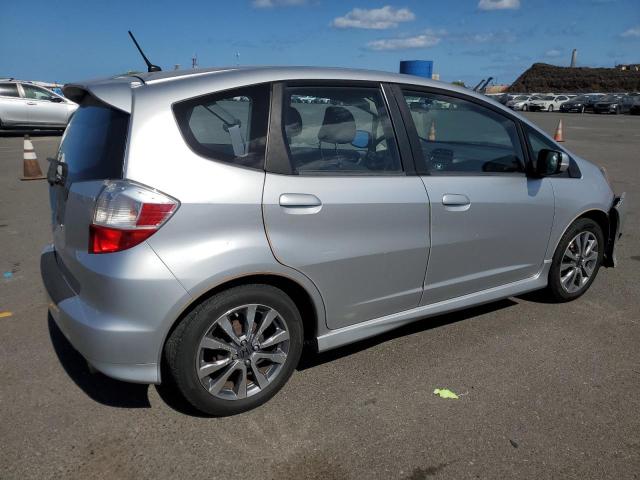JHMGE8H53DC058914 - 2013 HONDA FIT SPORT SILVER photo 3