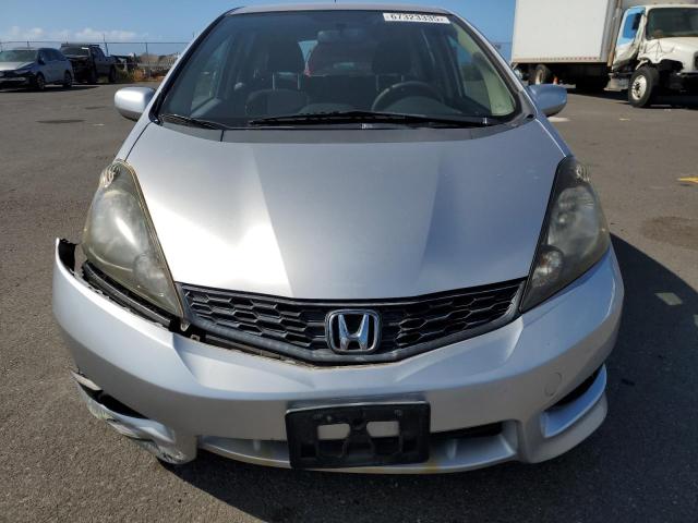 JHMGE8H53DC058914 - 2013 HONDA FIT SPORT SILVER photo 5