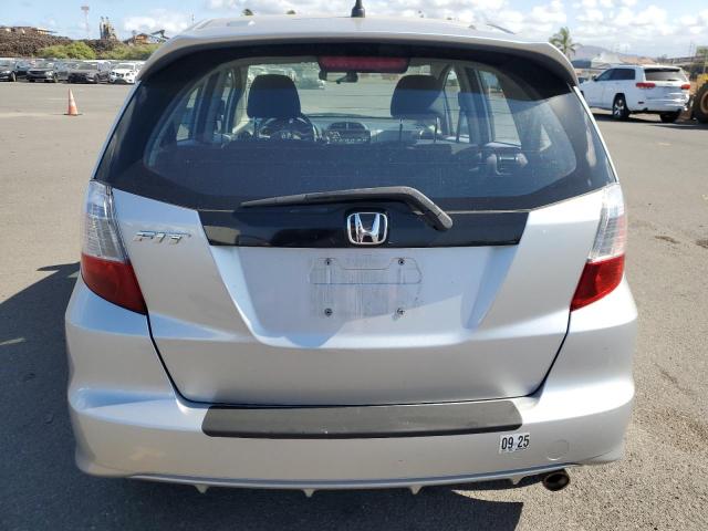 JHMGE8H53DC058914 - 2013 HONDA FIT SPORT SILVER photo 6
