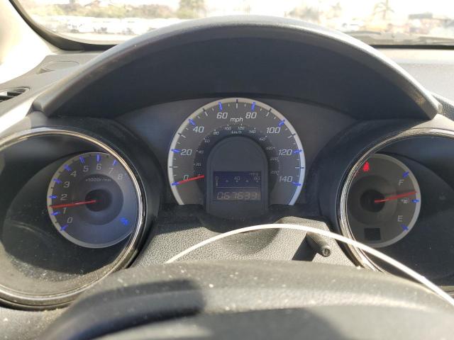 JHMGE8H53DC058914 - 2013 HONDA FIT SPORT SILVER photo 9