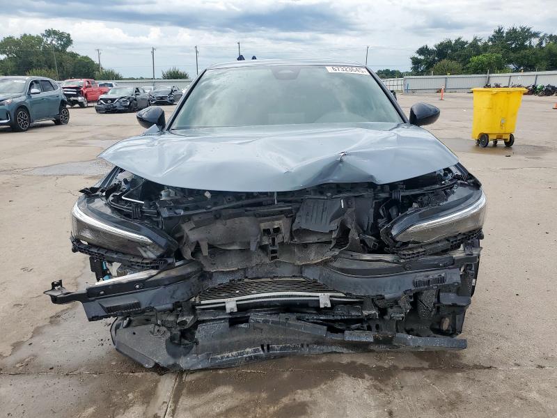 2HGFE2F58NH595341 - 2022 HONDA CIVIC SPORT GRAY photo 5