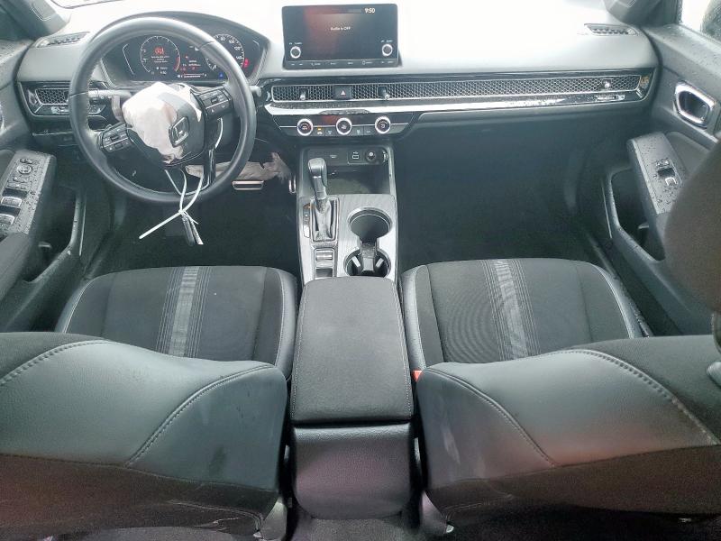 2HGFE2F58NH595341 - 2022 HONDA CIVIC SPORT GRAY photo 8