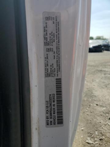 3C6MR5AJ3NG232274 - 2022 RAM 2500 TRADESMAN WHITE photo 12