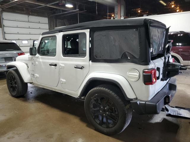 1C4JJXP68MW754321 - 2021 JEEP WRANGLER U SAHARA 4XE WHITE photo 2