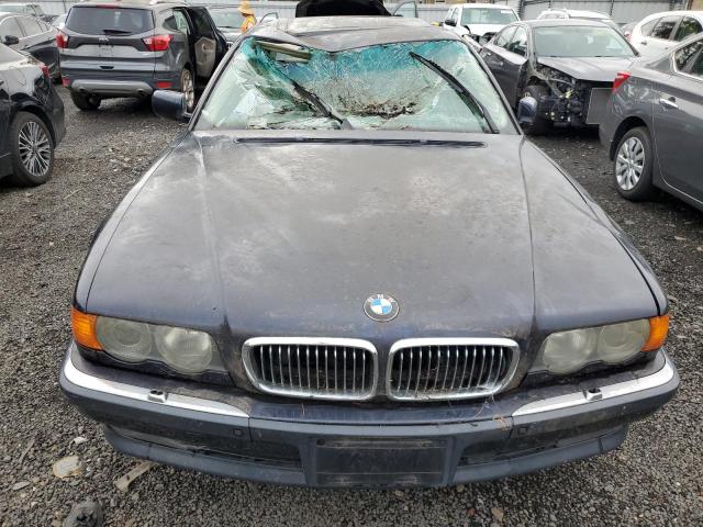 WBAGJ0338XDD73226 - 1999 BMW 750 IL BLUE photo 5