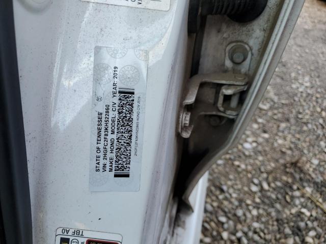 2HGFC2F83KH522860 - 2019 HONDA CIVIC SPORT Ağ foto 12