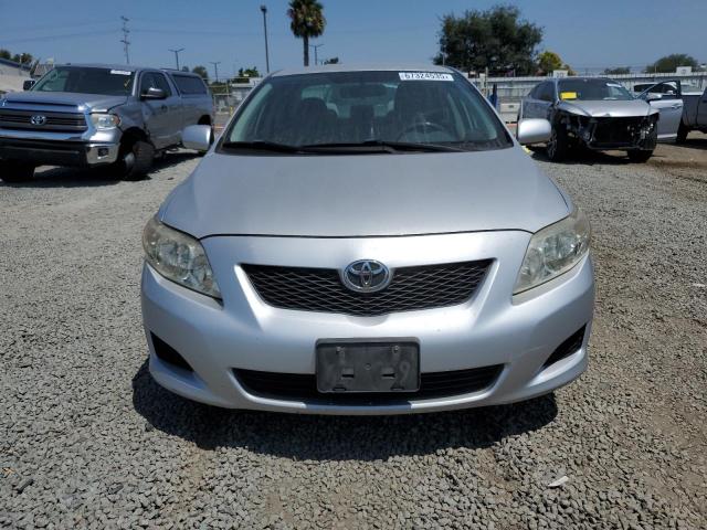 JTDBL40E299093292 - 2009 TOYOTA COROLLA BASE SILVER photo 5