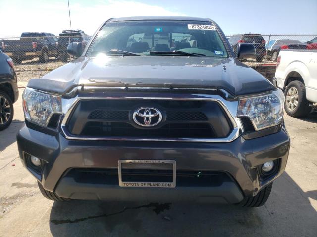 5TFJU4GN5DX036068 - 2013 TOYOTA TACOMA DOUBLE CAB PRERUNNER GRAY photo 5