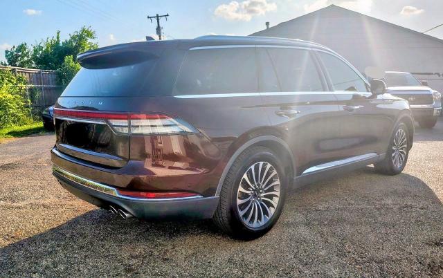 5LM5J7WC4LGL18575 - 2020 LINCOLN AVIATOR RESERVE 勃艮第红 照片 4