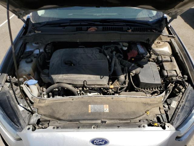 3FA6P0HD6ER186296 - 2014 FORD FUSION SE SILVER photo 11