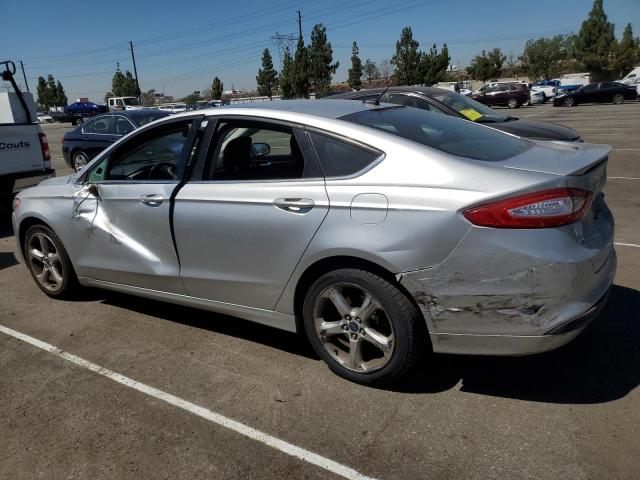 3FA6P0HD6ER186296 - 2014 FORD FUSION SE SILVER photo 2